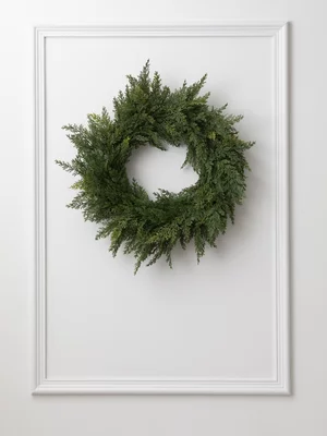Forest Green Christmas Wreath 60cm