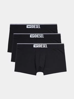 Men's Diesel Black Umbx-Damien Threepack Boxer Shorts