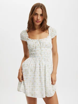 Women's Cotton On Multi Jasmine Sleeved Mini Dress