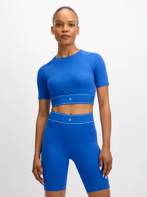 TS Womens Astra Project Cobalt Crop Tee