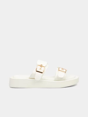 Women's Viabeach White Coconut 25 Sandals