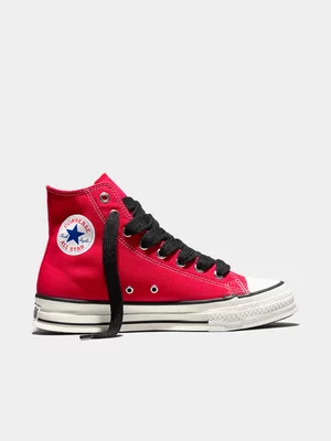 Converse Men's CTAS Throwback Mid Red Sneaker