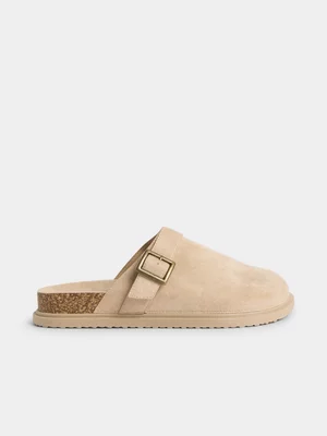Jet Men's Stone Nubuck Clog