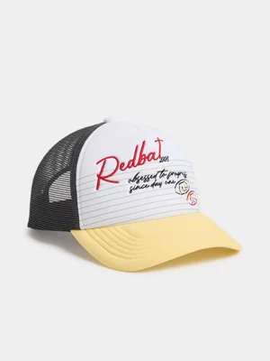 Redbat Unisex Notebook Graphic Trucker Multicolour Cap