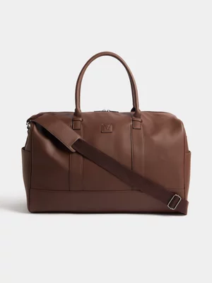 Exact Men's Brown Weekender Bag