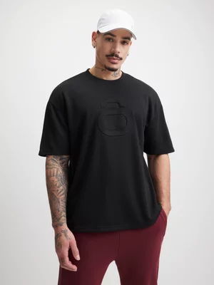 TS Mens Tonal Black Tee