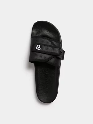Relay Jeans Men's Black Strap Slide