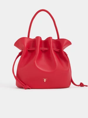 FF Drawstring Bucket Bag