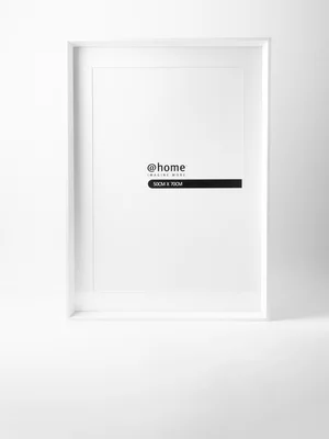 White Frame 50 x 70cm