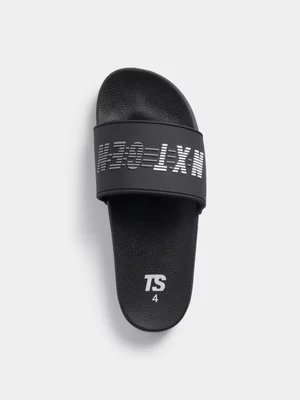 TS Junior Grade-School Next Gen Black Slides