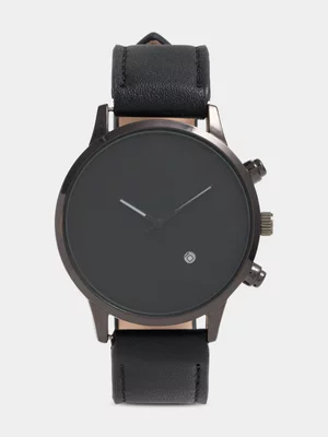 Exact Men's Black Watch 