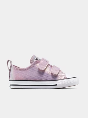 Converse Toddlers CTAS Easy-On Disco Lilac Sneaker