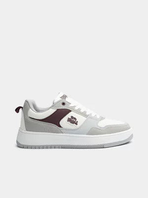 Mens Lonsdale Stride Grey/White Sneaker