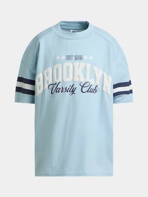 Jet Younger Boys Light Blue Brooklyn T-shirt