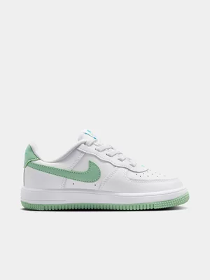 Nike Kids Air Force Easyon White/Green Sneaker