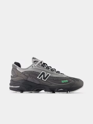 New Balance Men's M1000 v1 Black/Silver Sneaker