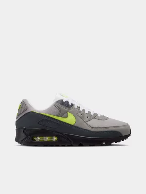 Nike Men's Air Max 90 Black/Yellow Sneaker