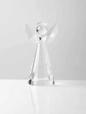 AH Crystal Angel Clear 12 x 7 x 5cm