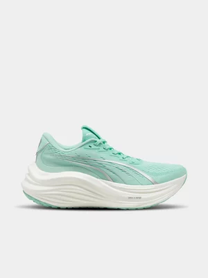 Puma Womens Magmax Nitro Mint/White Running Shoes 