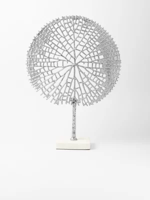  Aluminium & Marble Coral Statue