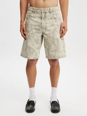 Men's Cotton On Camo Baggy Denim Shorts