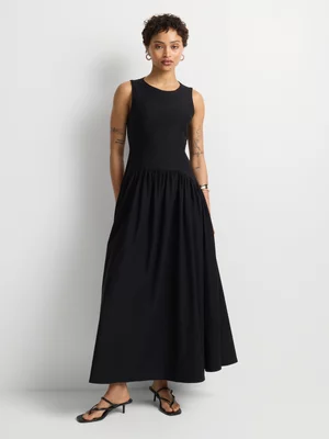 Fit & Flare Bengaline Dress