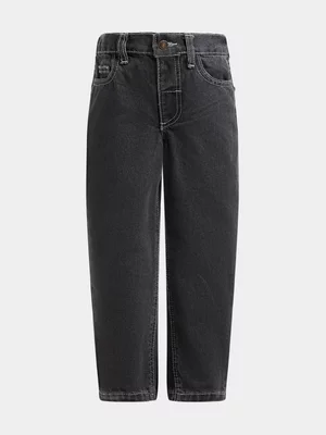 Jet Younger Boys Grey Barrel Jeans