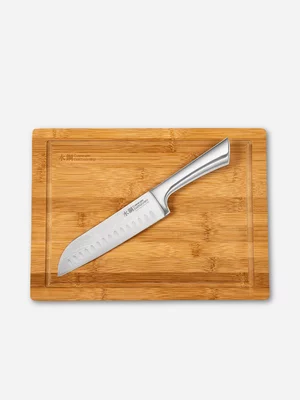Cuisine::pro Damashiro Santoku Knife & Board 