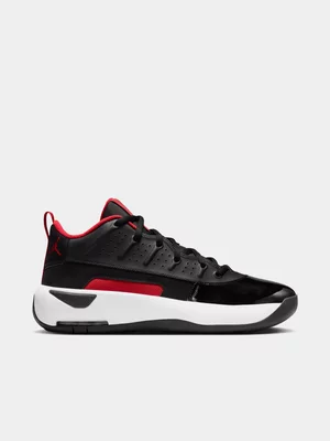 Jordan Men's Max Aura 7 Black/Red Sneaker