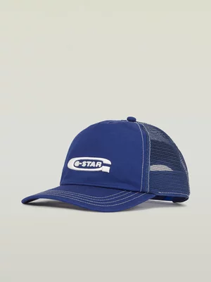 G-Star Men's Avernus Trucker Medium Blue Cap