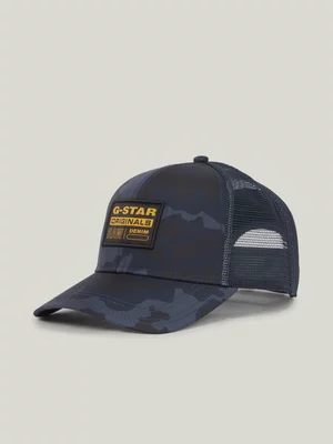 G-Star Men's Namic Camo Blue Trucker Cap