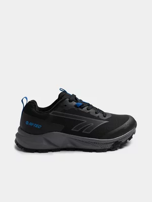 Junior Hi-Tec Geo Surge Black/Blue Sneaker