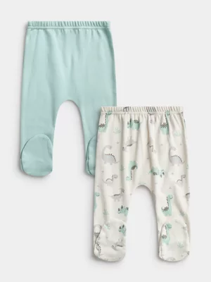 Jet Baby Boy 3 Pack Multi Dinos Bottoms