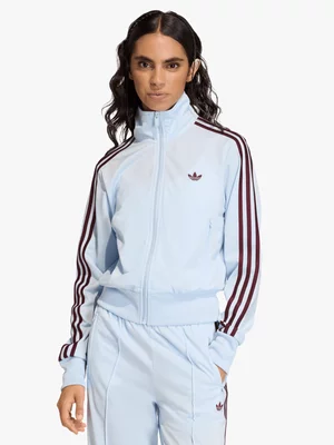 adidas Originals Women's Firebird Classic Crystal Sky/maroon Track Top