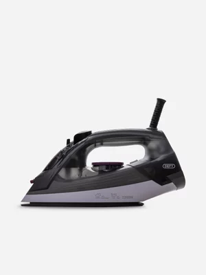 Defy Ceramic Non-Stick Steam Iron 2200W Black & Grey