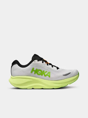Hoka Mens Rinocn 5 Frost/Black Running Shoes 