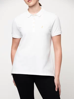Women's Polo White Margot Golfer