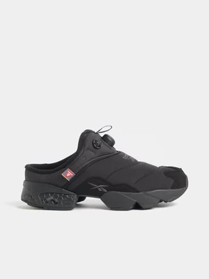 Reebok Men's Instampump Fury Mule Black Sneaker