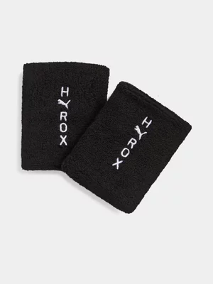 Puma X Hyrox Long Black Wristband