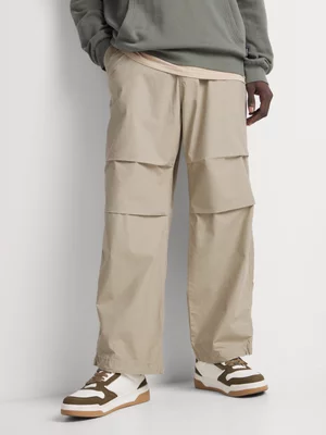 Markham Men's Loose Fit Parachute Stone Pant