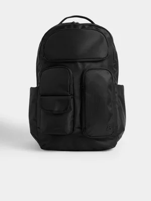TS Commuter Black Backpack
