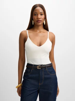 Exact Women's White Bodysuit