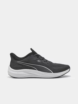 Puma Womens Skyrocket Lite 2 Gray/Silver Running Shoes 