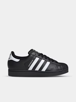 adidas Originals Men's Superstar II Black/White Sneaker
