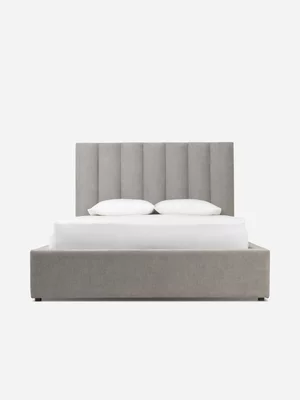 Tiffany Bed Lino Silver Extra Length