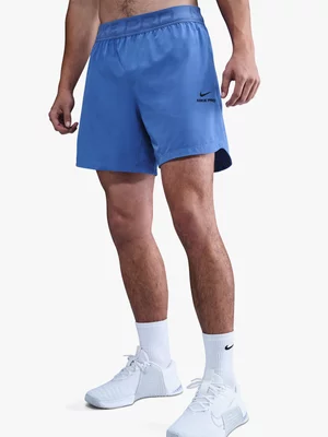 Nike Pro Mens Dri-Fit 6 Inch Comet Blue/Black Training Shorts