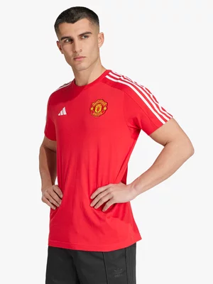 adidas Mens Manchester United DNA Red Tee