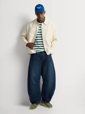 Markham Men's Slim Fit Horizontal Stripe Multicolour T-Shirt