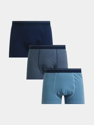 Jet Men's Blues/Navy 3 Pack Bodyshorts