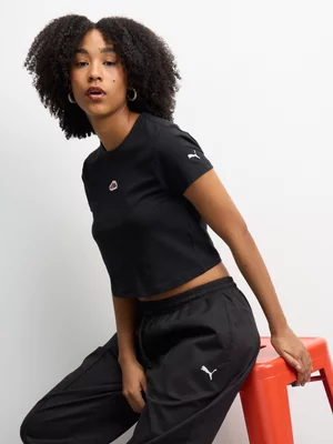 Puma Women's Black babby T-shirt